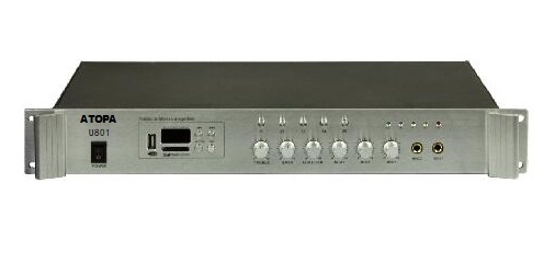 ATOPA U801 USB/SD播放带前置功放